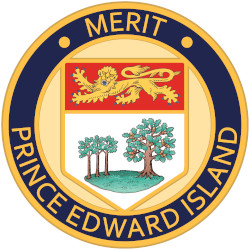 An image of the Order of PEI's insignia, the Medal of Merit.