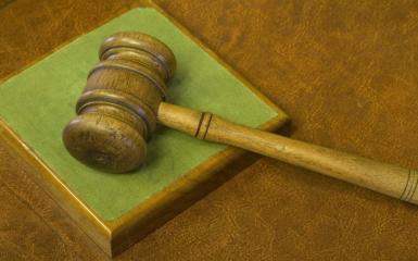 An image of a gavel